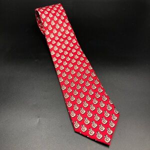 Star‎ Wars Mens Red Neck Tie With BB-8 Allover Pattern Classic Look Red